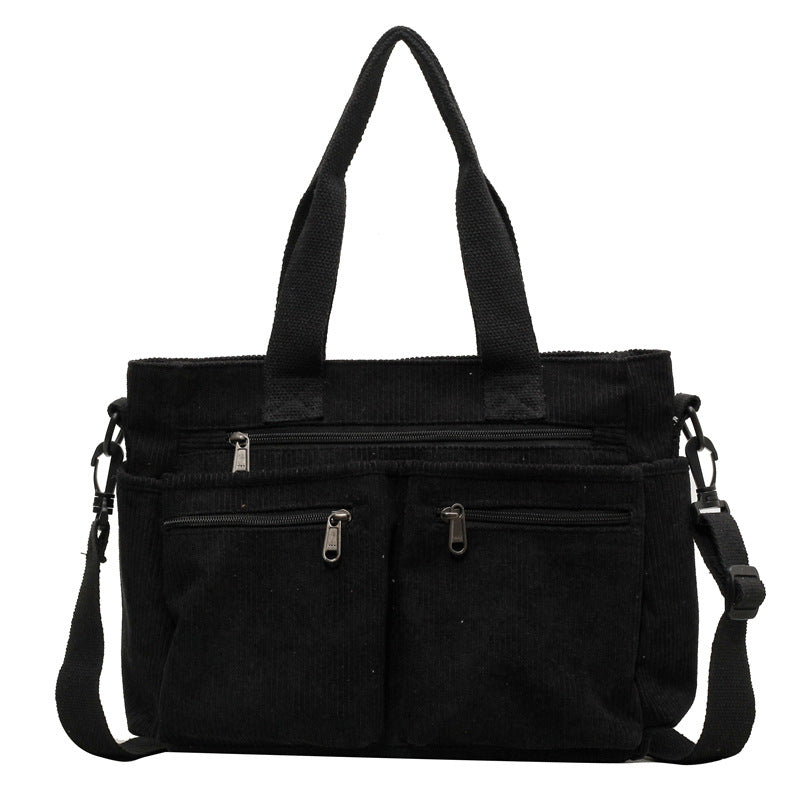 Durable shoulder bag with multiple compartments Kalsten