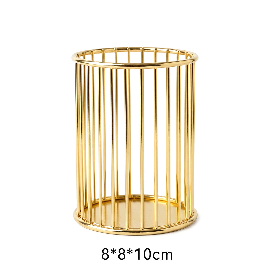 Elegant table organizer made of metal rods Kalsten
