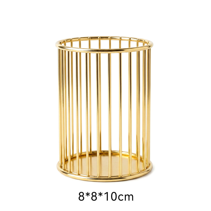 Elegant table organizer made of metal rods Kalsten