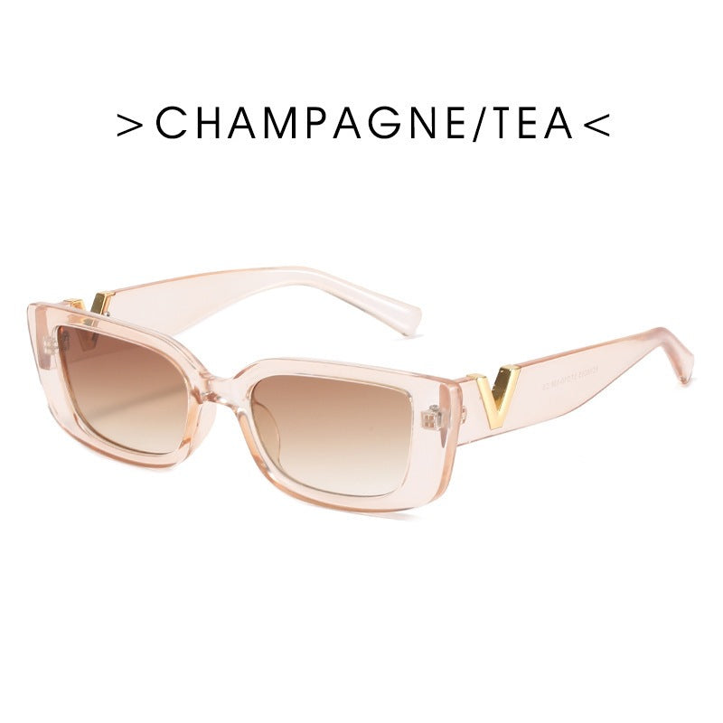 Retro-Inspired Geometric Frame Sunglasses Kalsten