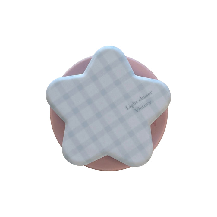 Playful star-shaped silicone coaster Kalsten