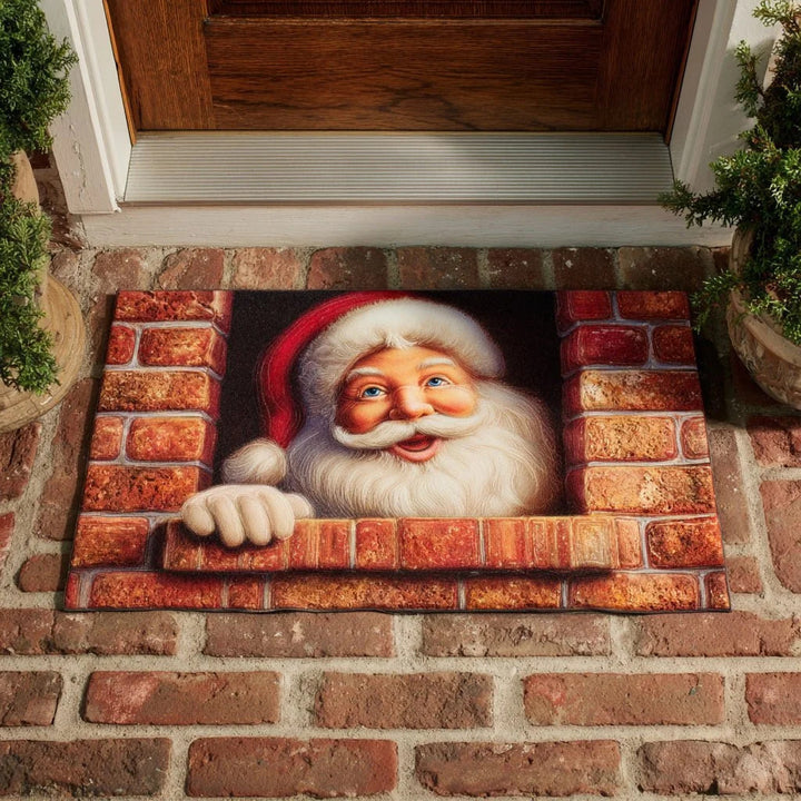 Holiday-Themed Decorative Doormat