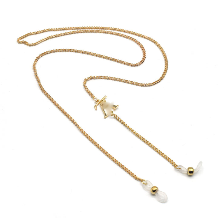 Adjustable Silver Eyewear Chain Kalsten