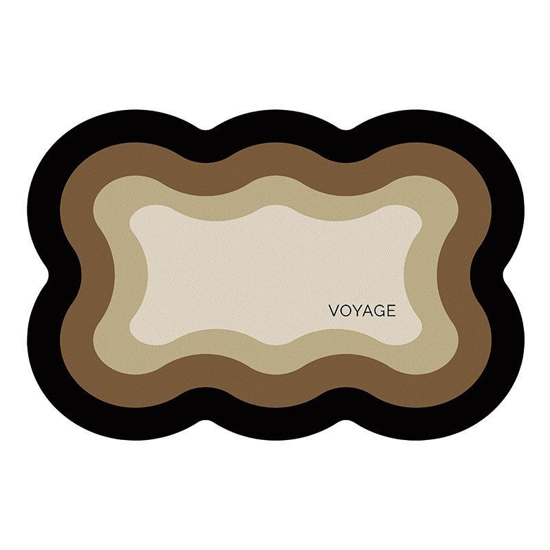 Charming Decorative Cloud-Shaped Floor Mat
