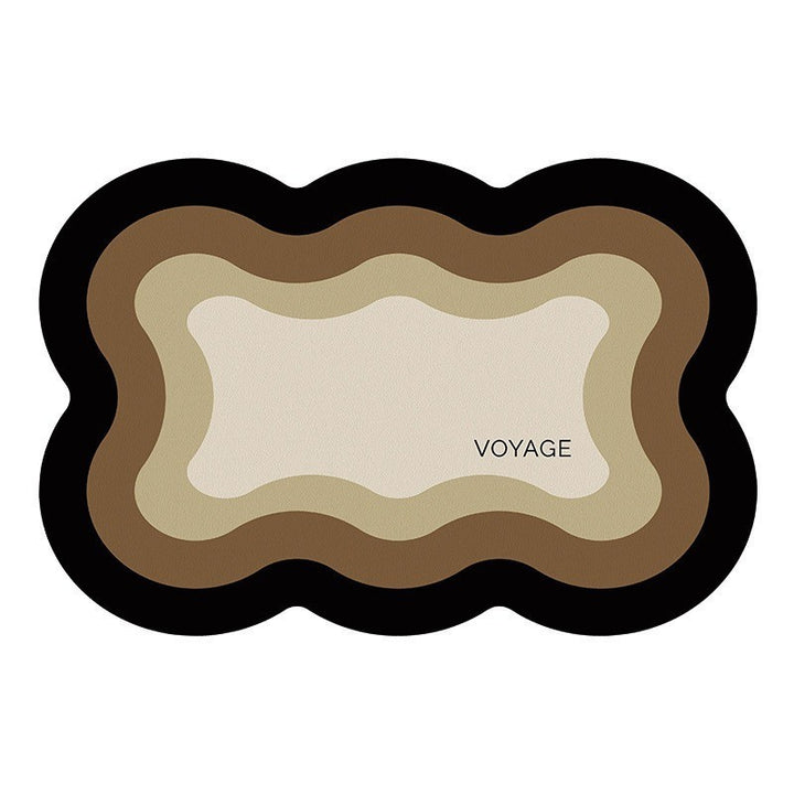 Charming Decorative Cloud-Shaped Floor Mat