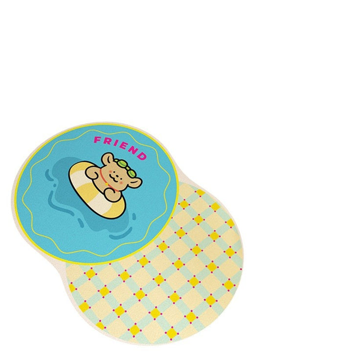 Fun Donut-Themed Bath Mat Kalsten