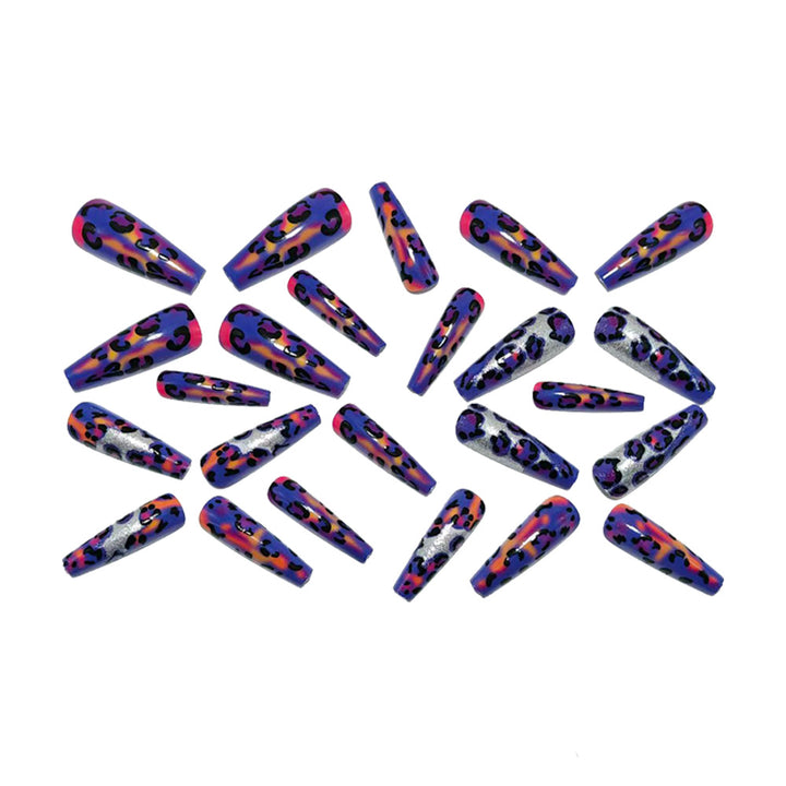 Artificial Nails in Modern Leopard Design Kalsten