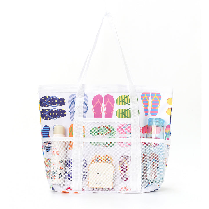 Spacious beach bag with breathable mesh design Kalsten