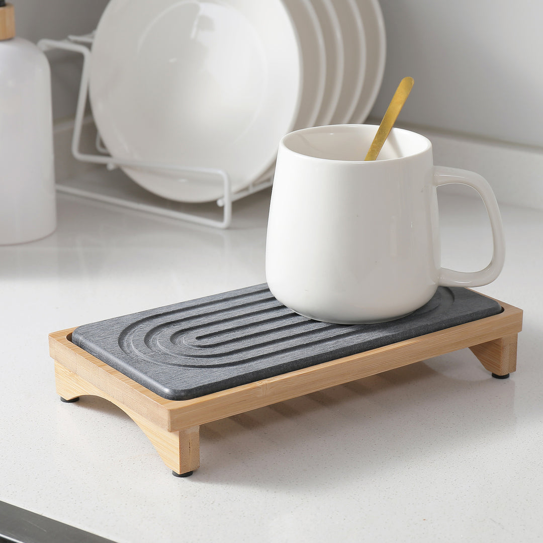 Elegant Bamboo Serving Tray