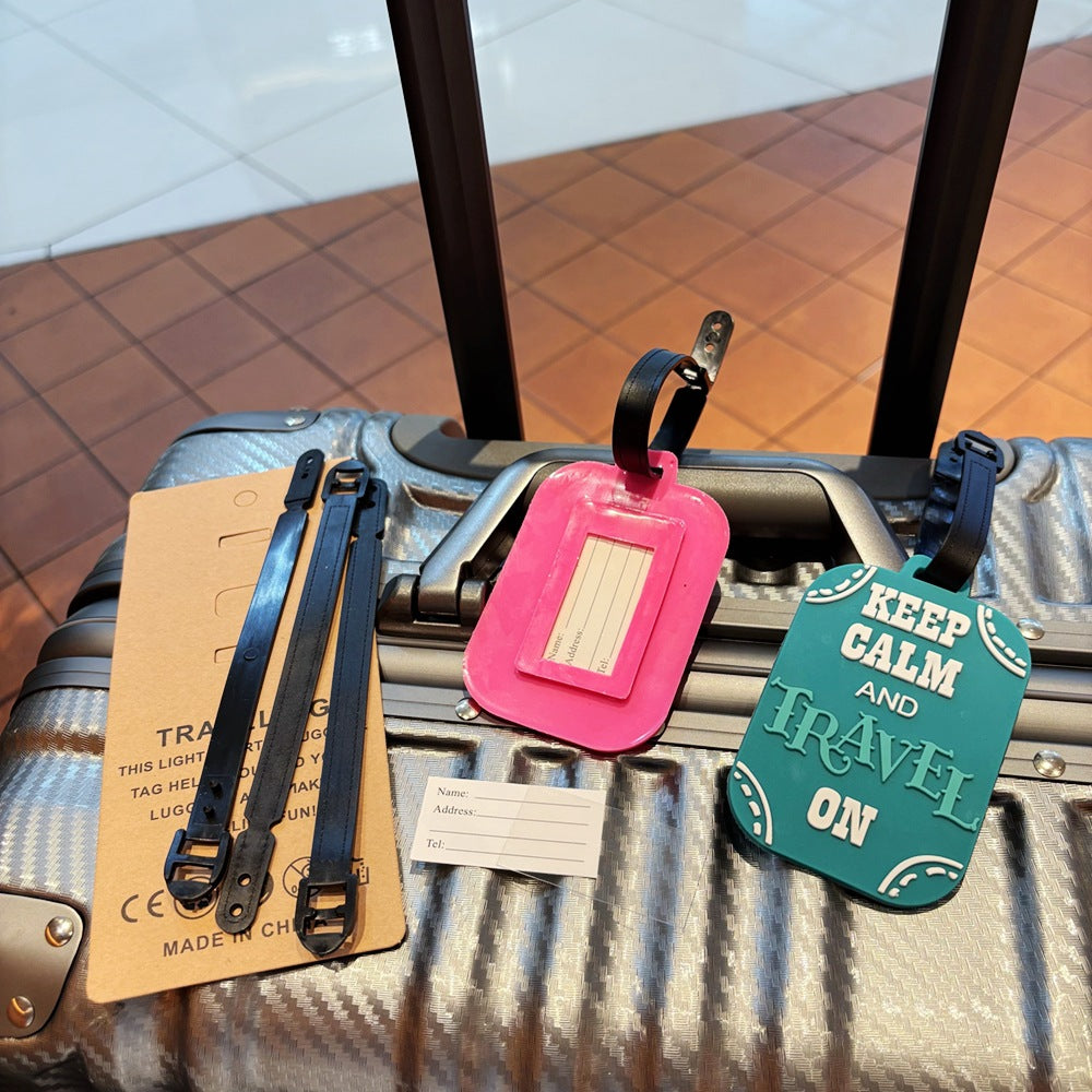 Inspirational Travel Luggage Tag Kalsten