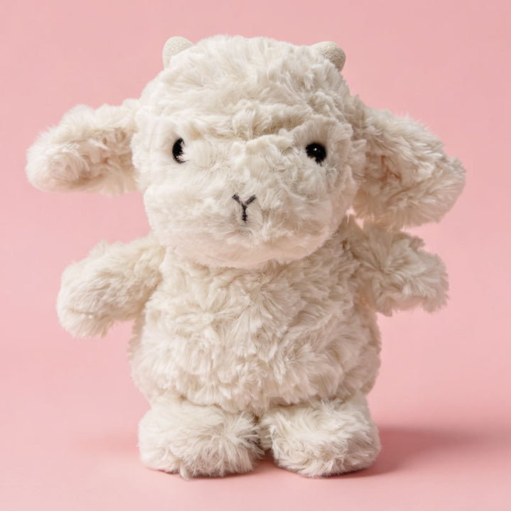 Plush Sitting Duck Soft Toy with Ultra-Soft Faux Fur and Bean-Fill Body Kalsten