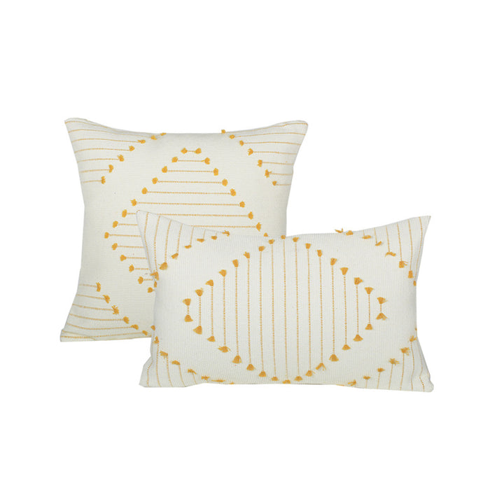 Geometric Pattern Decorative Cushion