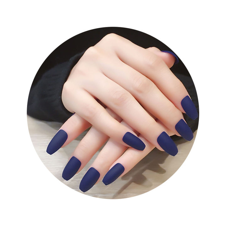 Elegant Matte Finish Press-On Nails Collection