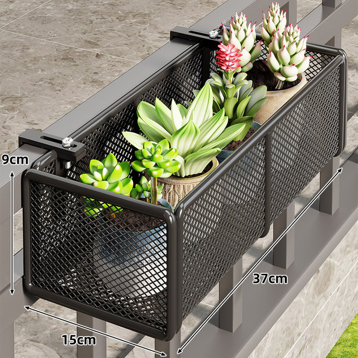 Balcony Rail Hanging Planter Box
