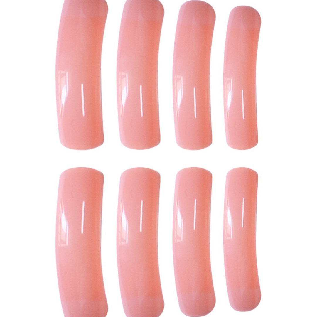 Long Glossy Press-On Nails Kalsten