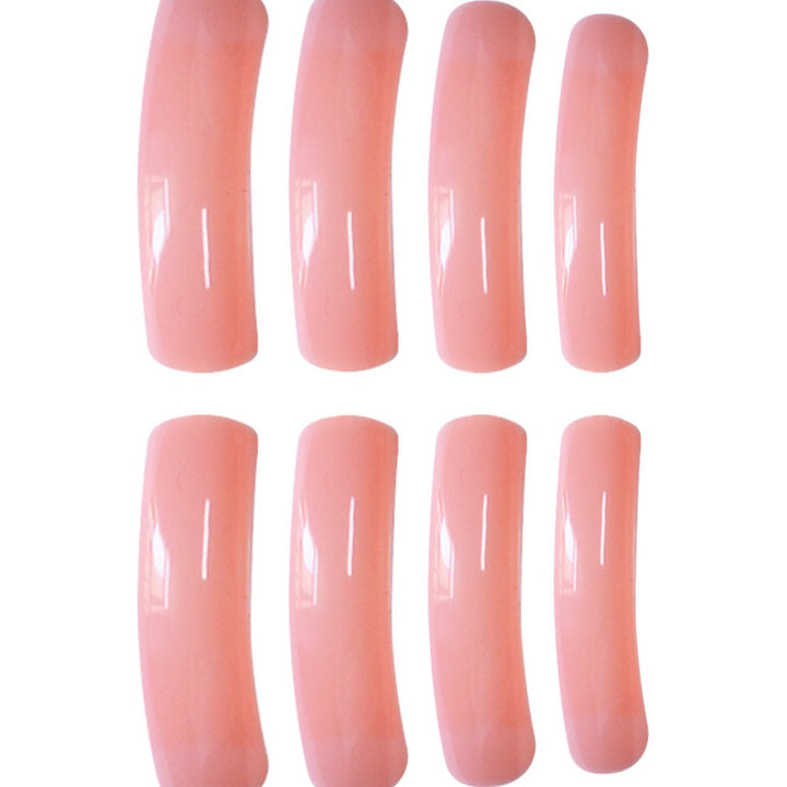 Long Glossy Press-On Nails Kalsten