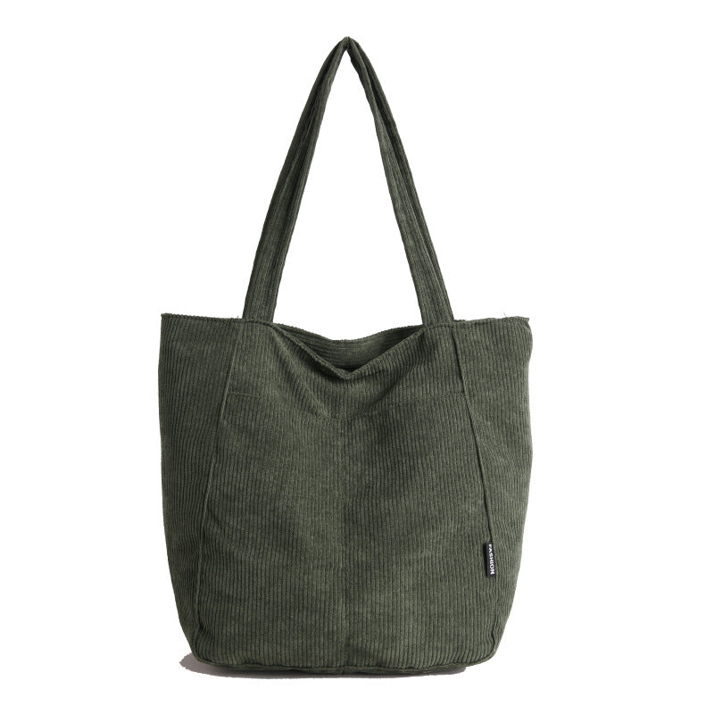 Corduroy Large Tote Bag