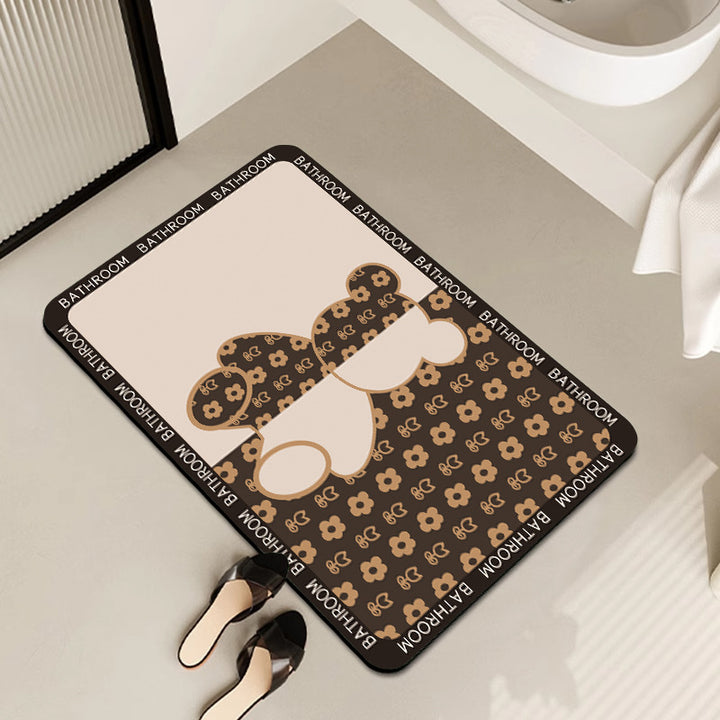 Cute Cartoon Character Bath Mat Kalsten