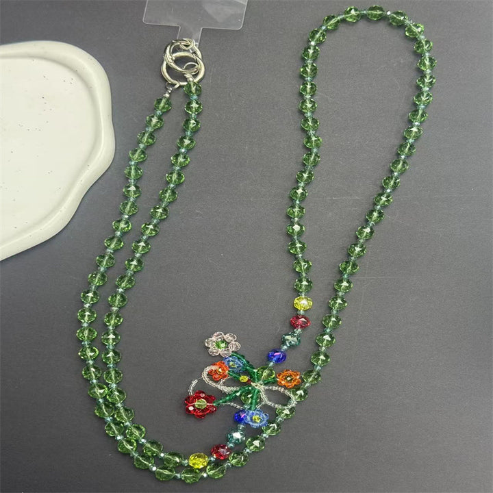 Decorative Beaded Charm Keychain Kalsten 1790135941