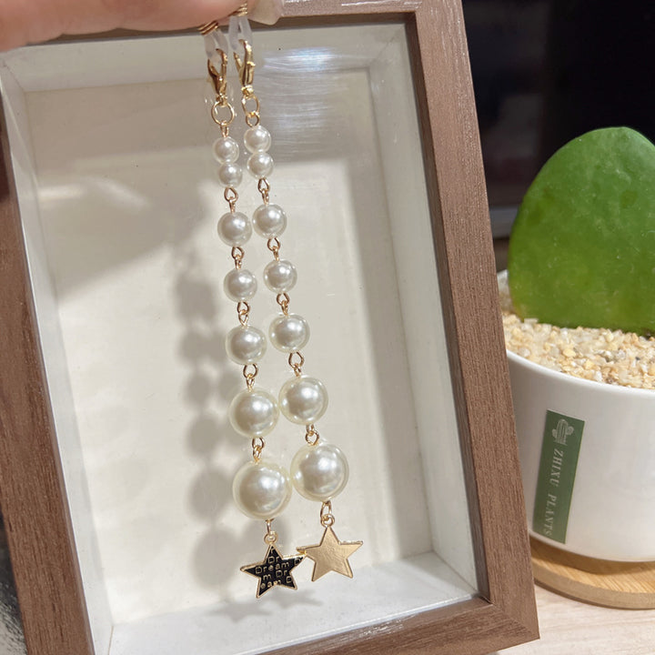 Glamorous Long Pearl Drop Earrings Kalsten