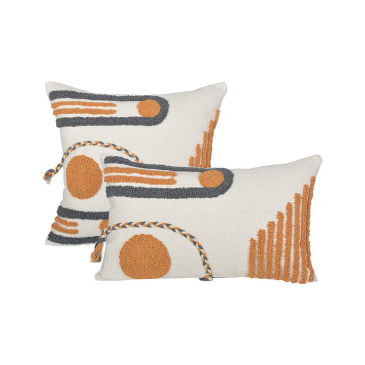 Geometric Pattern Decorative Cushion