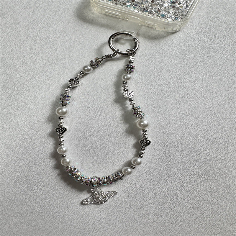 Decorative Pearl Charm Keychain Kalsten