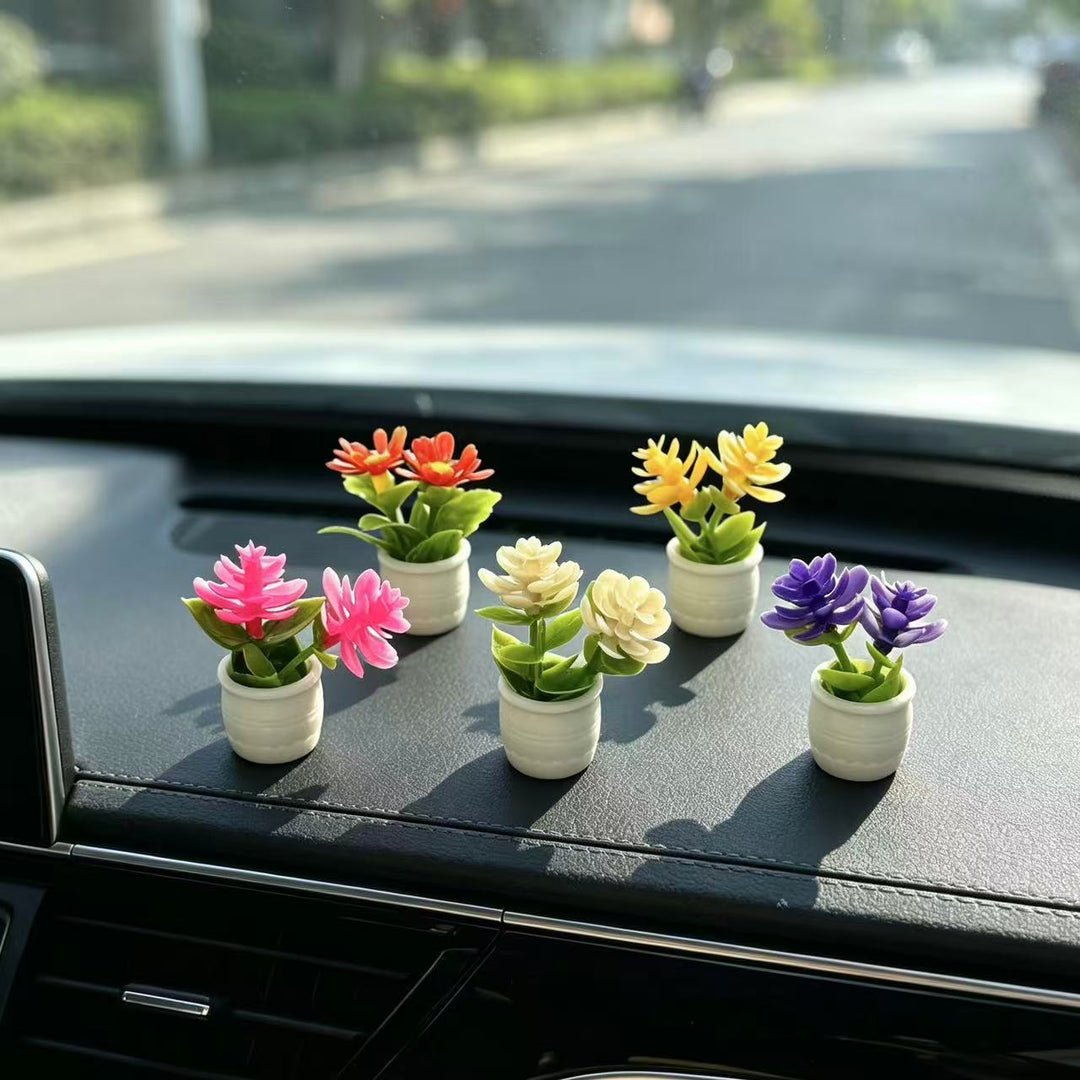 Miniature Flower Pot Set