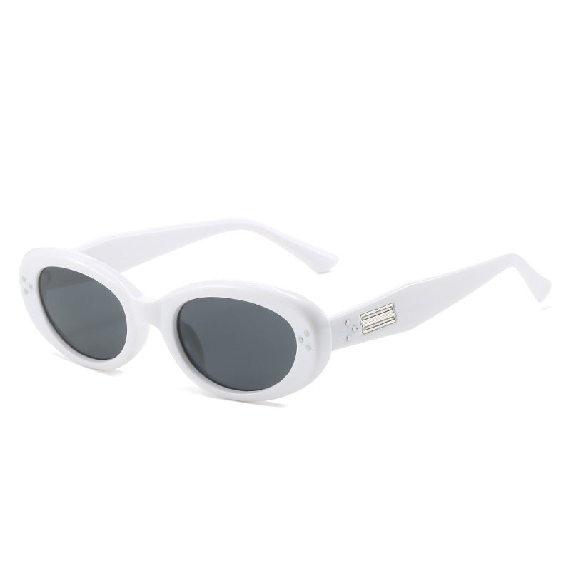 Retro-Inspired Oval Sunglasses Kalsten
