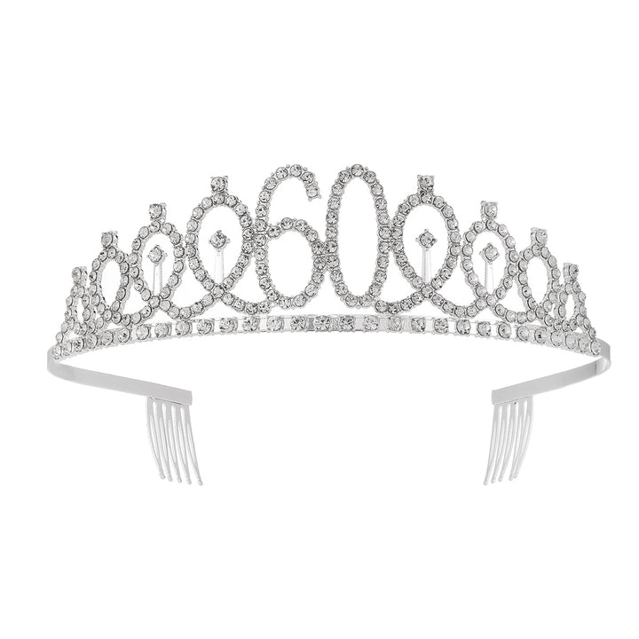 Women's Crystal-Embellished Tiara with Elegant Design Kalsten