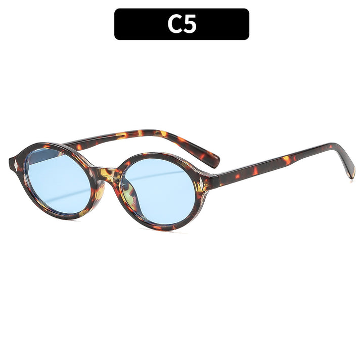 Chic Appeal Stylish Oval Sunglasses
