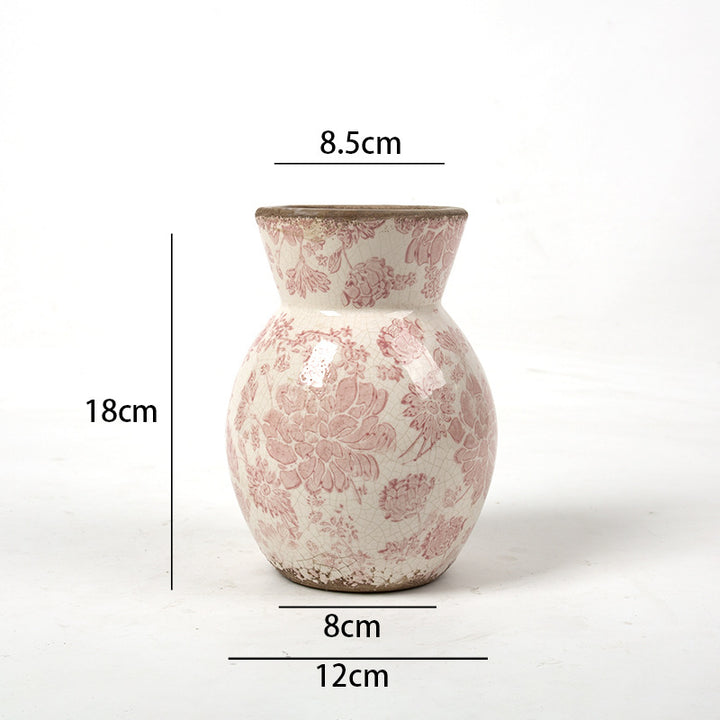 Floral Ceramic Vase Kalsten