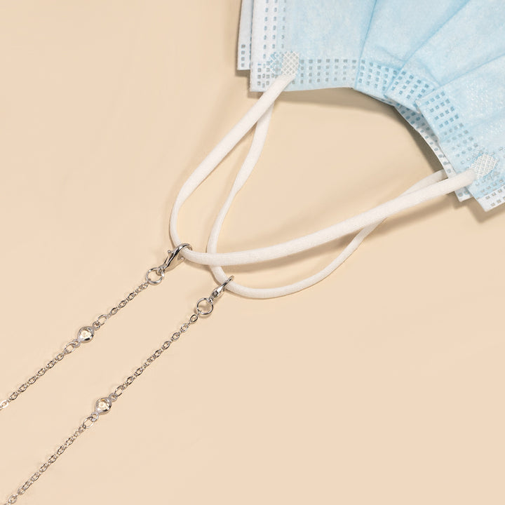 Crystal-Embellished Eyewear Chain Kalsten