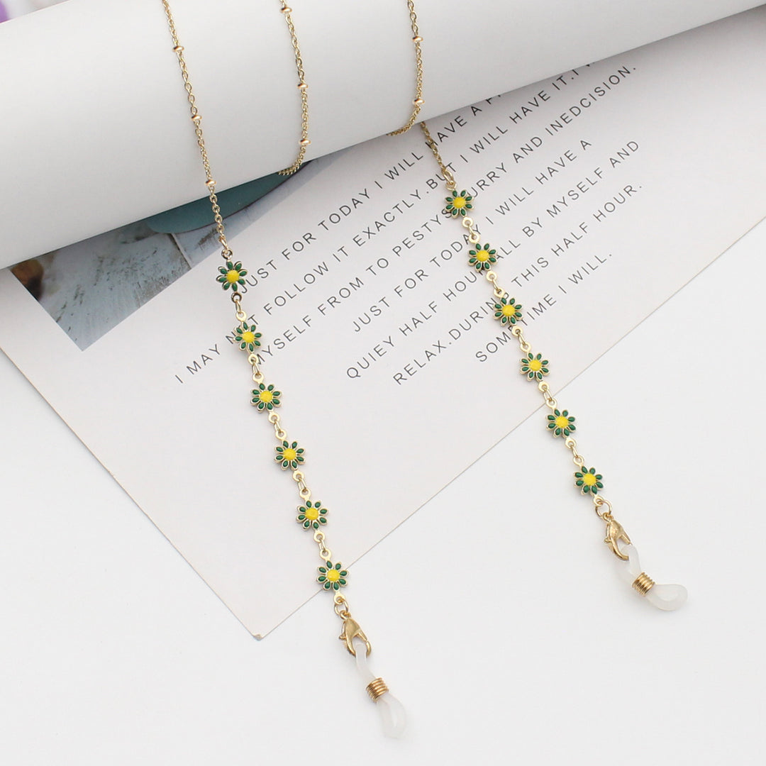 Floral Themed Eyewear Chain Kalsten