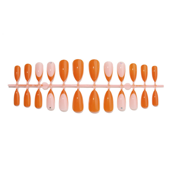 Nail Art Set with Elegant Designs and Artificial Gemstone Accents Kalsten