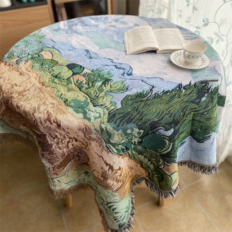 Artistic Tapestry Throw Blanket