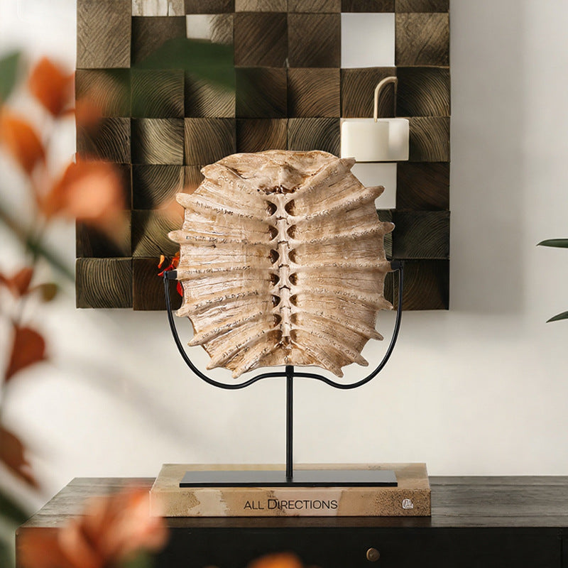 Coastal Themed Decorative Sea Turtle Sculpture