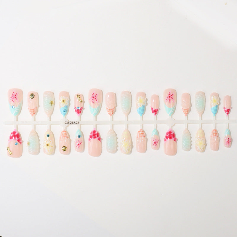 Creative Glitter Nail Tips Set Kalsten