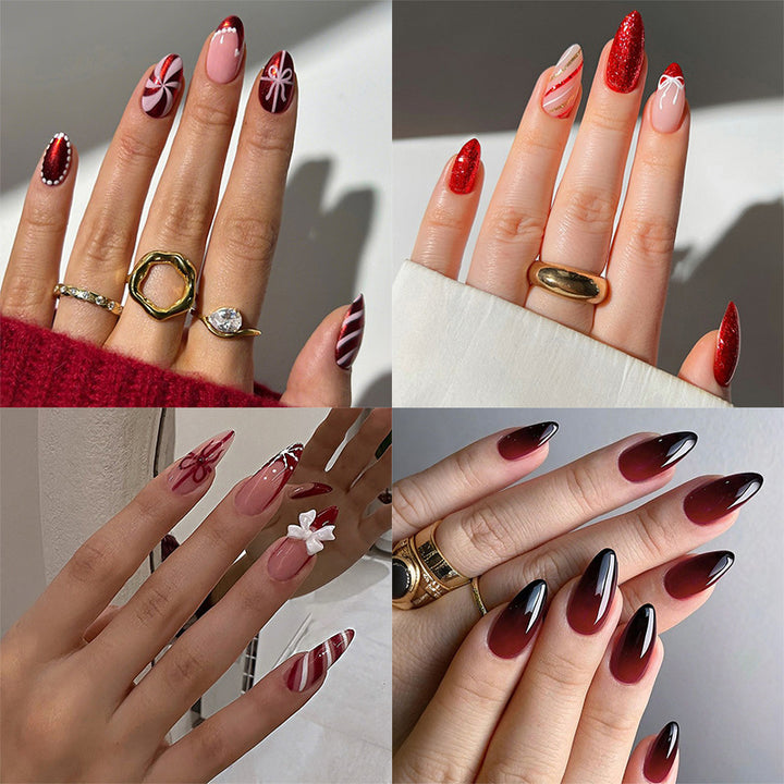Gradient Style Press-On Nails with Closure Kit Kalsten