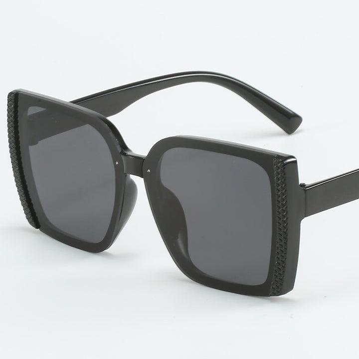 Women oversized designer sunglasses in modern woven design Kalsten