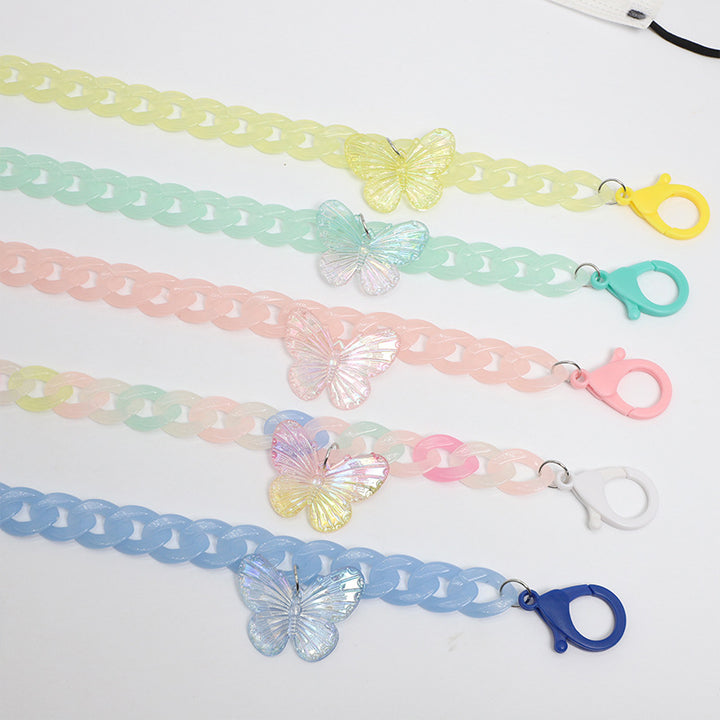 Decorative Butterfly Eyewear Chain kalsten