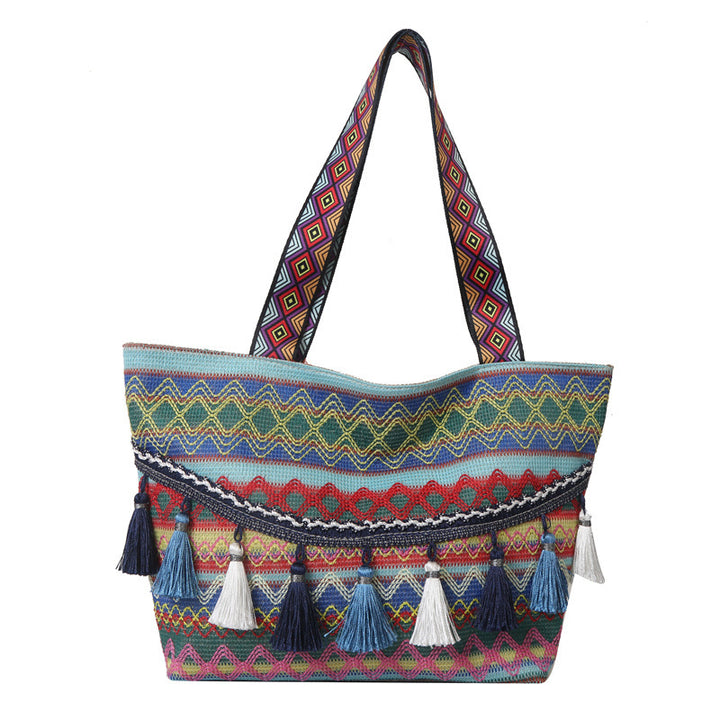 Bohemian Patterned Tote Bag