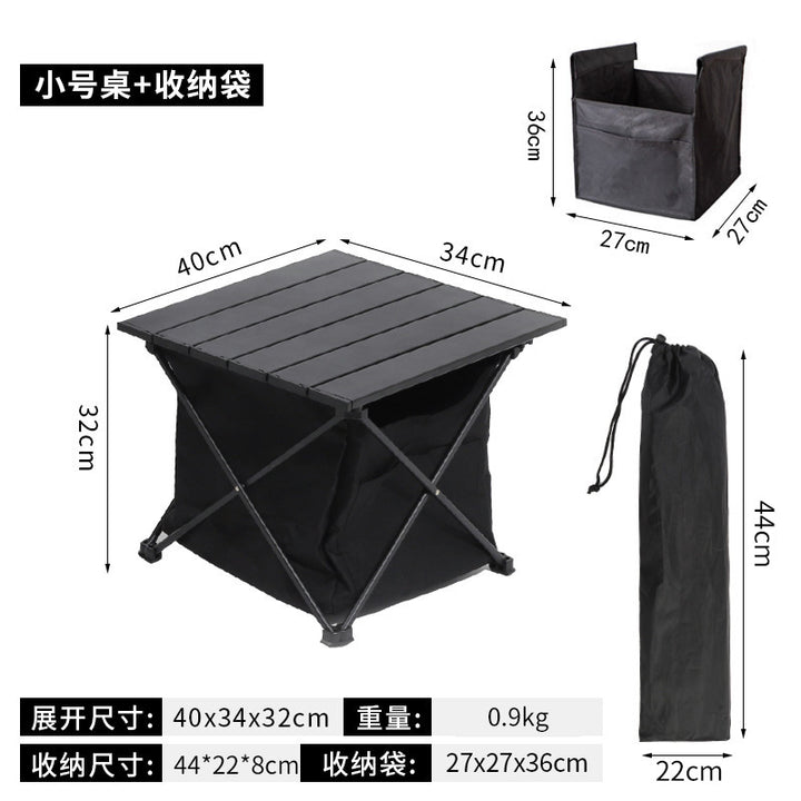 Foldable Camping Table With Versatile Applications Kalsten
