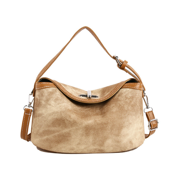 WoStylish Vintage Suede Hobo Bag Kalsten