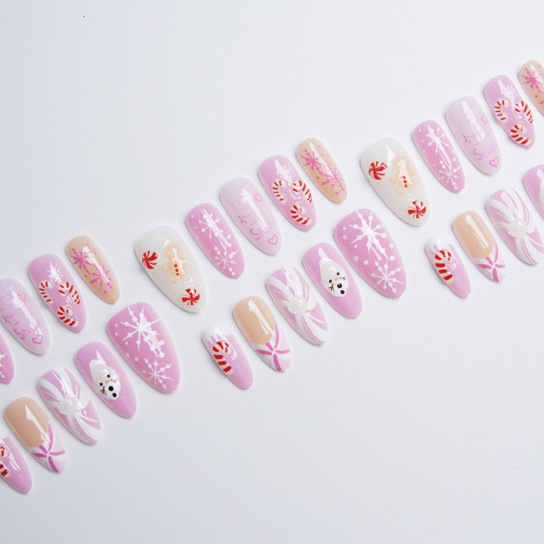 Festive Nail Templates Kalsten