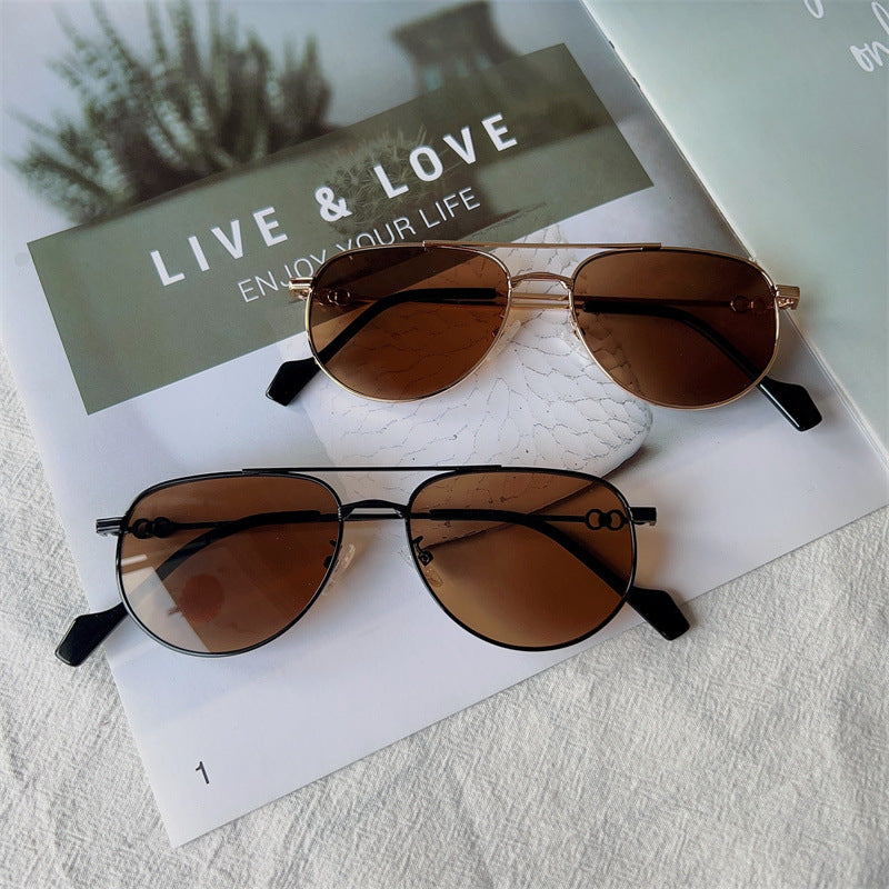 Vintage-Inspired Aviator Sunglasses Kalsten