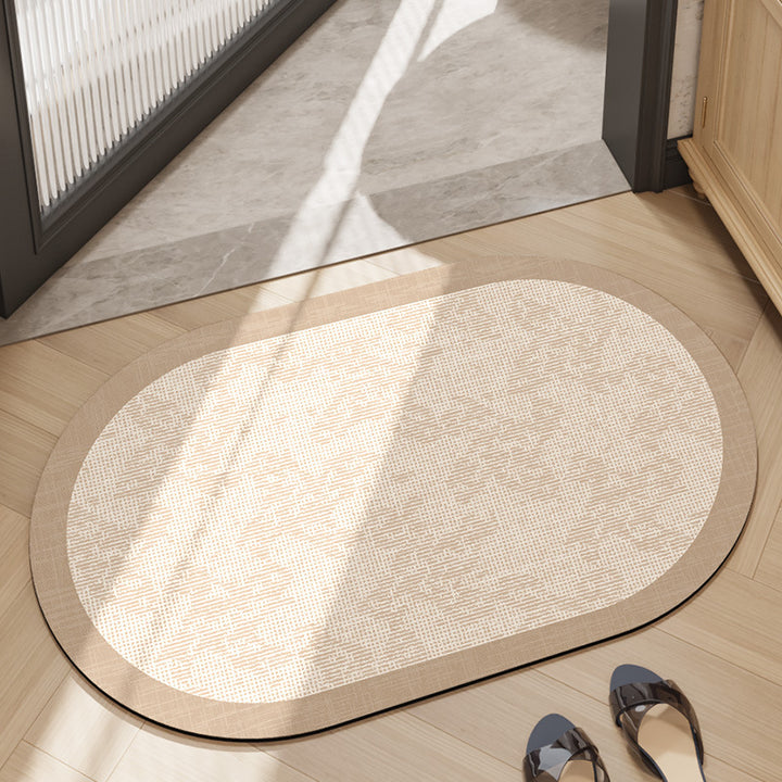 Unisex Marble Pattern Bath Mat Kalsten