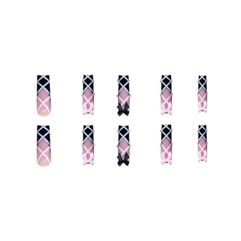 Decorative Extravagant Press-On Nail Extensions Kalsten