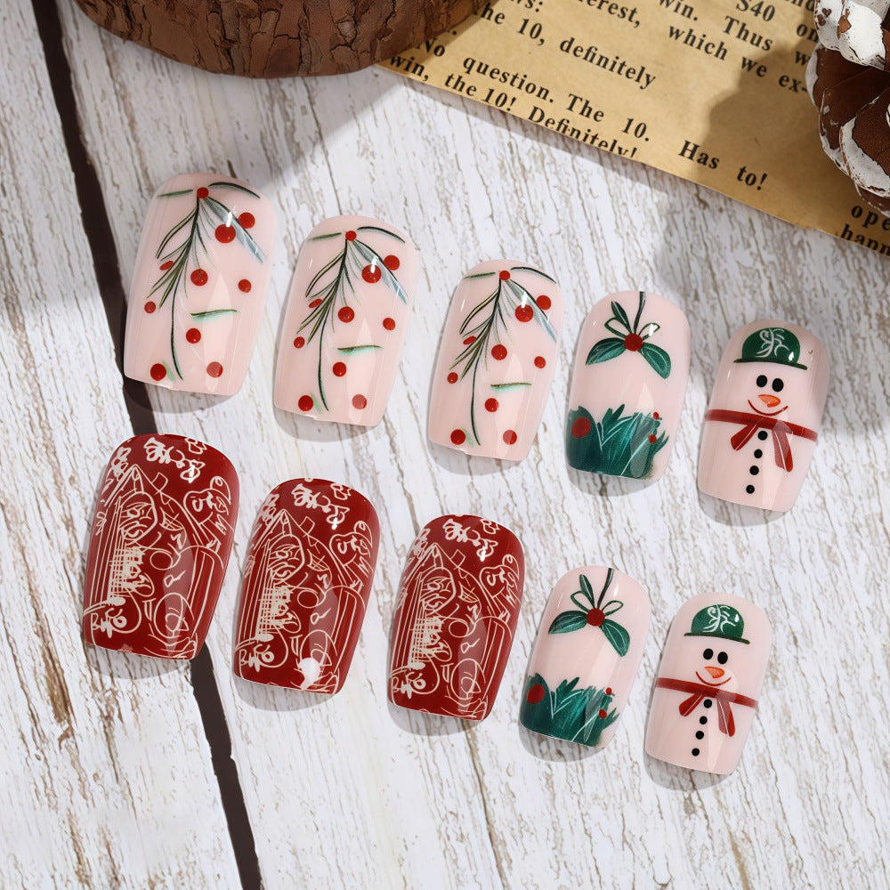 Creative Christmas Nail Design Set Kalsten