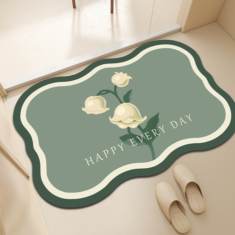 Floral-Designed Comfort Mat Kalsten