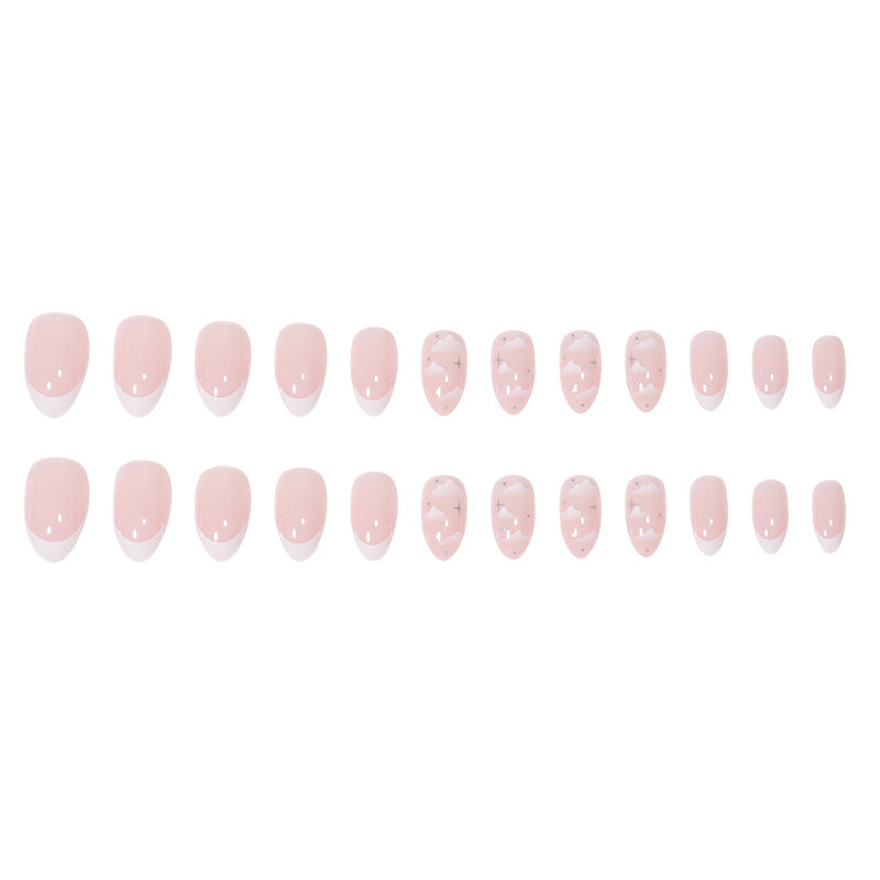Elegant Marble-Inspired Press-On Nails Kalsten